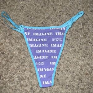 PINK vintage thong